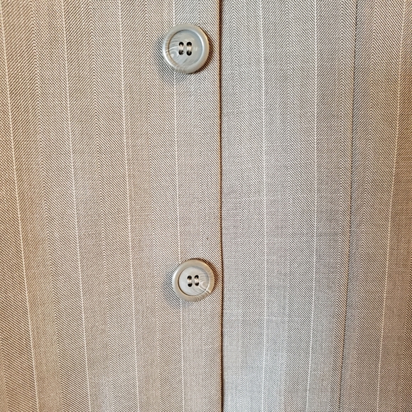 NWT ZANDELLO Le Collezioni Hand Tailor 3 PC MEN GRAY SUIT 46L 40W - Picture 3 of 10